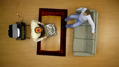 insert coin ninja moped stop-motion animation