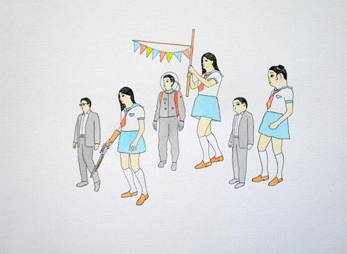 drawings by artist sidney pink