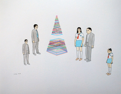 drawings by artist sidney pink