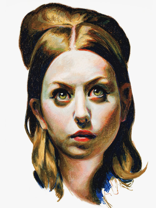 artist mercedes helnwein drawings