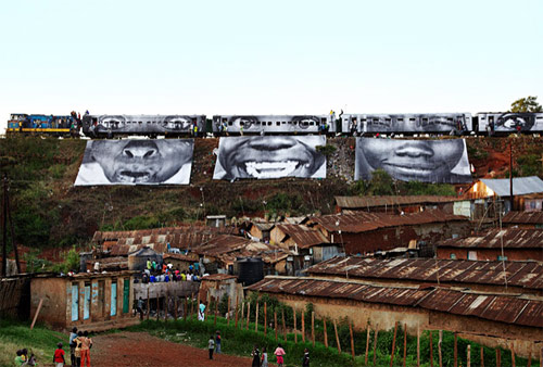 JR artist 2011 TED Prize winner inside out project