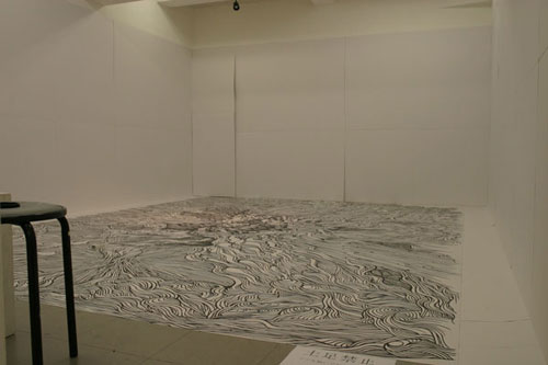 Drawings by artist Yosuke Goda