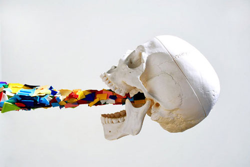 Confetti Death by street artist Typoe