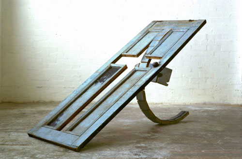 Sculptures installations by artist Robbie Rowlands