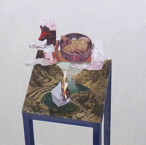 Artist painter Masaya Chiba paintings