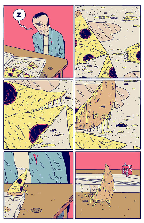 Comic artist Michael DeForge