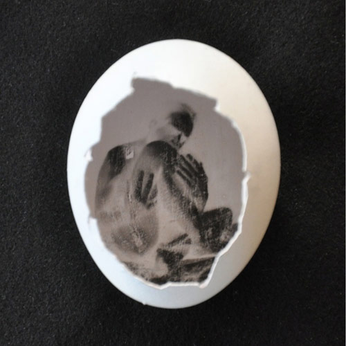 The Pinhegg turn an egg into a pinhole camera