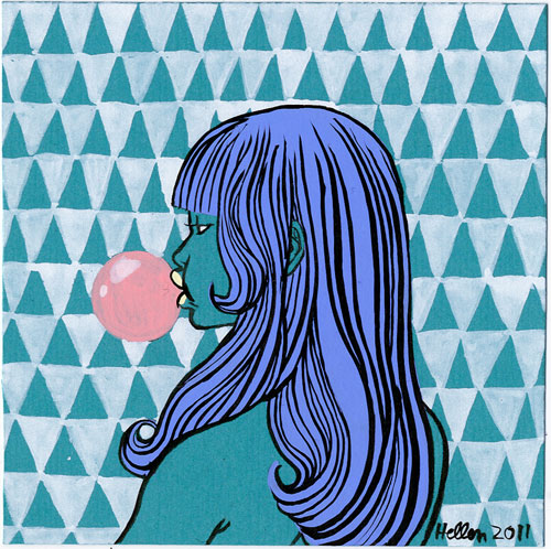 Artist illustrator Hellen Jo drawings illustration