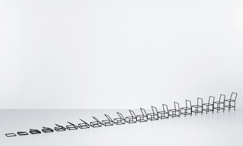 Sculptures by artist Ron Gilad