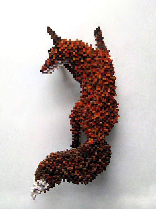 wood sculptures by artist shawn smith