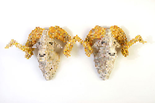 wood sculptures by artist shawn smith