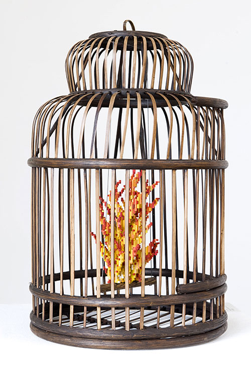 wood sculptures by artist shawn smith
