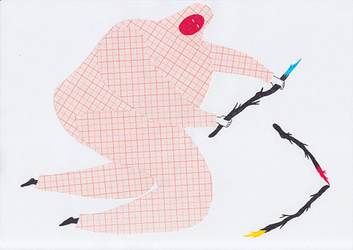 Drawings by artist Sretan Bor