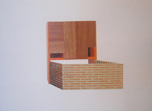 Artist Bernardita Arís collages