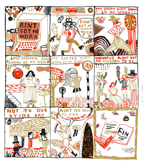 Artist John Broadley drawings