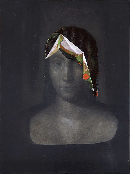 Artist painter Nicola Samori painting