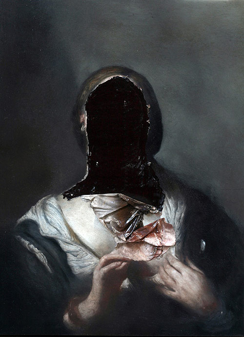 Artist painter Nicola Samori painting