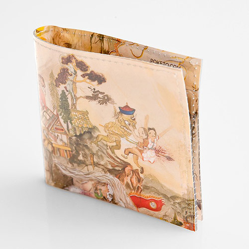 Booooooom x Poketo collaboration Afterlife Wallet Series