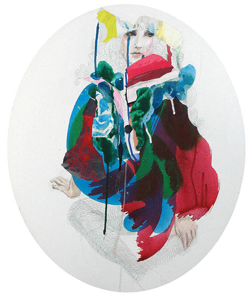 Artist Sara Christian drawings