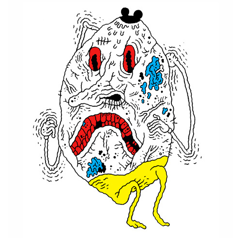 Artist Rowan Tedge drawings