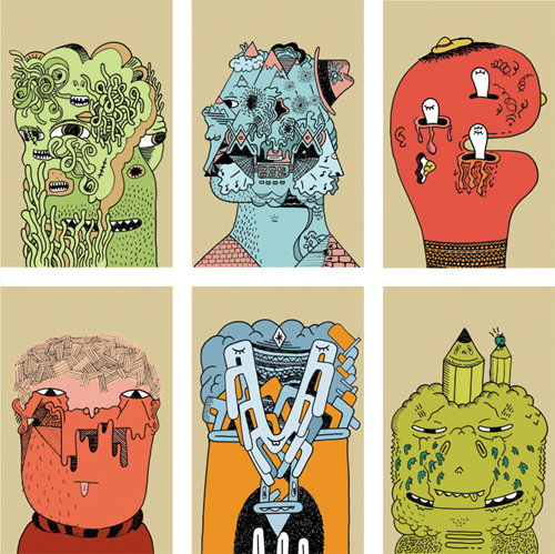 Artists Luke Ramsey and Finlay Pogue