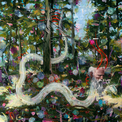 Artist painter Heiko Muller paintnigs