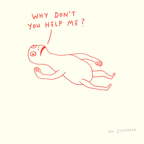 drawings by artist Ian Stevenson