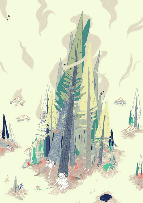 drawings by Artist Jake Pauls