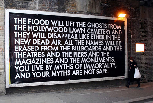 Artist Robert Montgomery