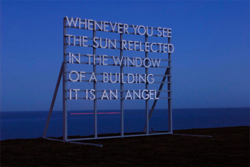 Artist Robert Montgomery