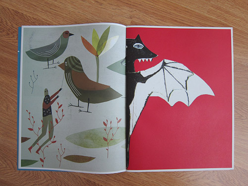 Wrap paper magazine illustration publication