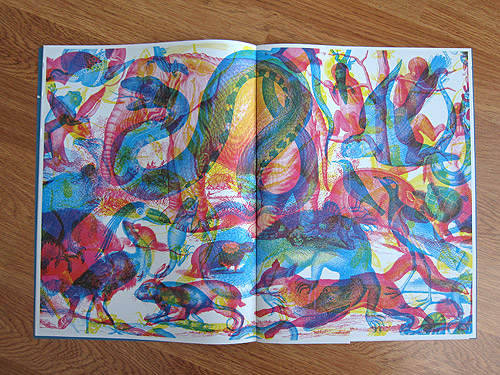 Wrap paper magazine illustration publication
