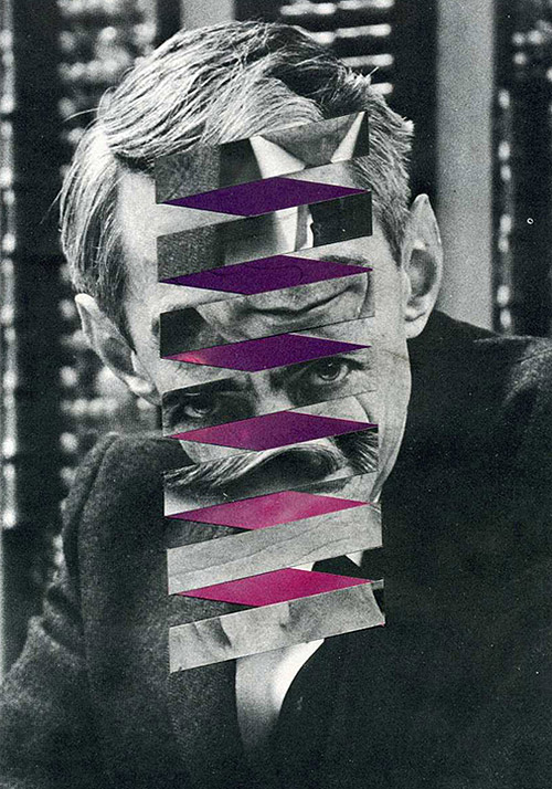 Paper collages by artist Ariel Chiesa