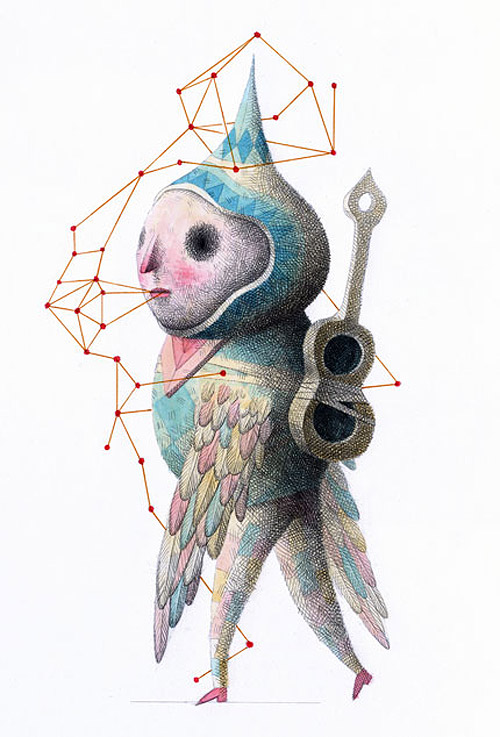 Artist Nick Sheehy drawings