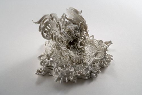 Sculptures by artist Katsuyo Aoki
