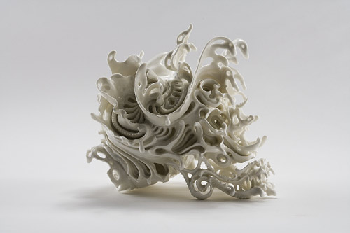 Sculptures by artist Katsuyo Aoki