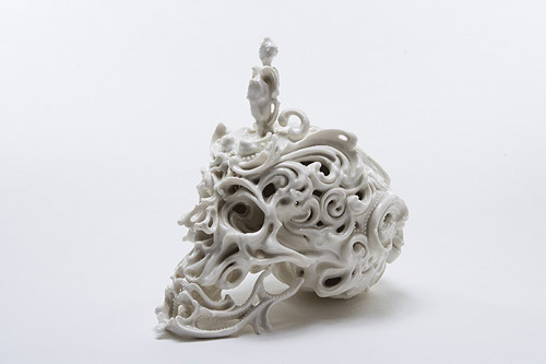 Sculptures by artist Katsuyo Aoki