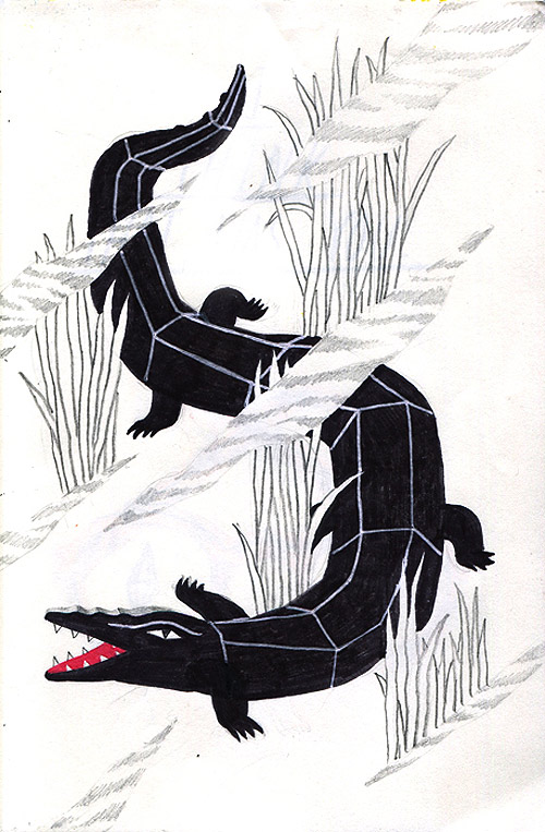 Andrea Wan mini journal drawings