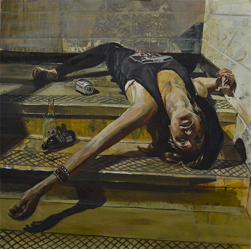 Vancouver based artist painter Andrew Young