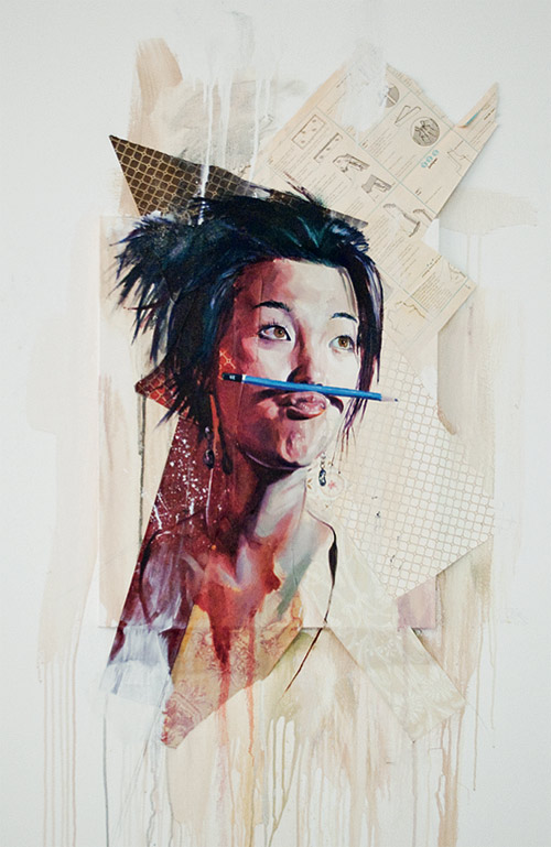 Vancouver based artist painter Andrew Young