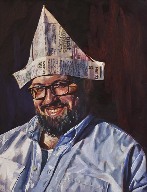 Vancouver based artist painter Andrew Young