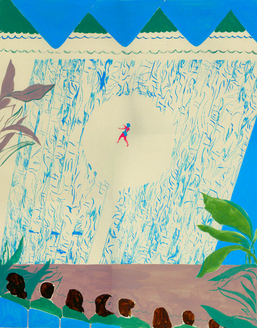 Artist illustrator Anna Topuriya