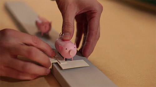 Making of Back to the Start stop motion animation by Johnny Kelly