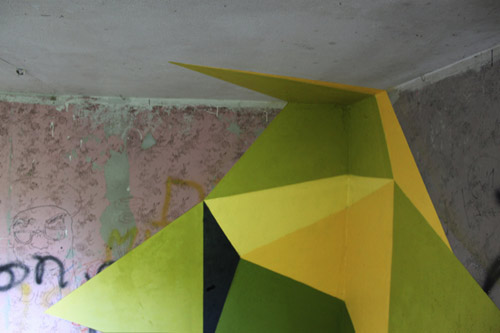 Paper Donut wall paintings