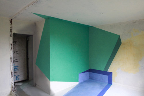 Paper Donut wall paintings