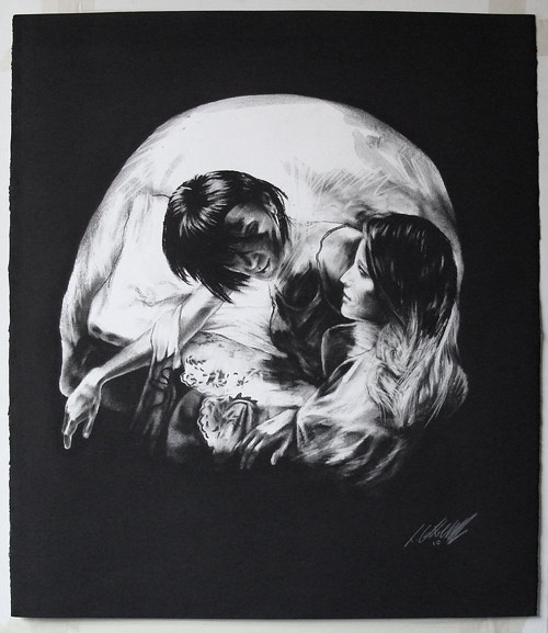 Drawings by artist Tom French