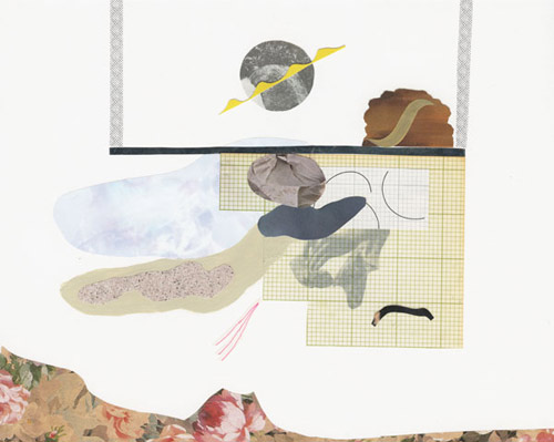 Collages by artist Jessica Williams and Espen Friberg