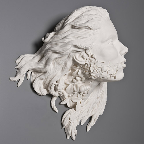 Porcelain sculptures by Kate MacDowell