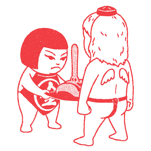 Drawings by illustrator6 Kimiaki Yaegashi aka Okimi