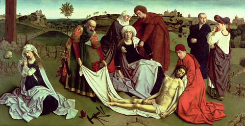 lamentation over the dead christ